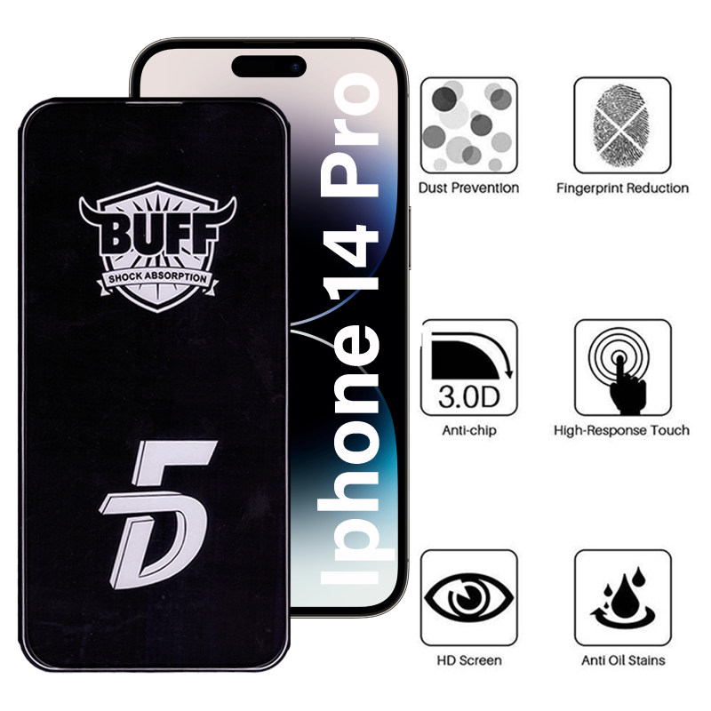 گلس گوشی اپل iPhone 14 Pro بوف مدل F33-G - buff F33-G iPhone 14 Pro Screen Protector