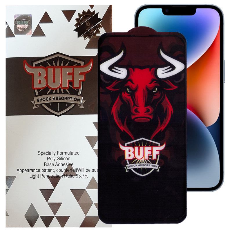 گلس گوشی اپل iPhone 14 Plus بوف مدل Pro-G - buff Plus-G iPhone 14 Plus Screen Protector