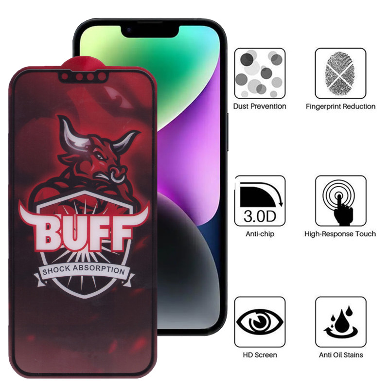 گلس گوشی اپل iPhone 14 / 13/ 13 Pro بوف مدل Cry-Double-G - buff Cry-Double-G iPhone 14/ 13/ 13 Pro  Screen Protector