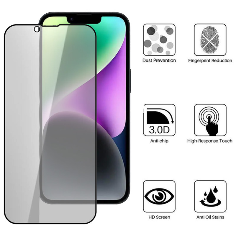 گلس گوشی اپل iPhone 14 بوف حریم شخصی مدل Privacy-G - Buff Privacy-G Iphone 14 Screen Protector