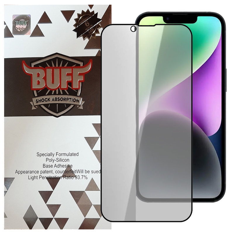 گلس گوشی اپل iPhone 14 بوف حریم شخصی مدل Privacy-G - Buff Privacy-G Iphone 14 Screen Protector