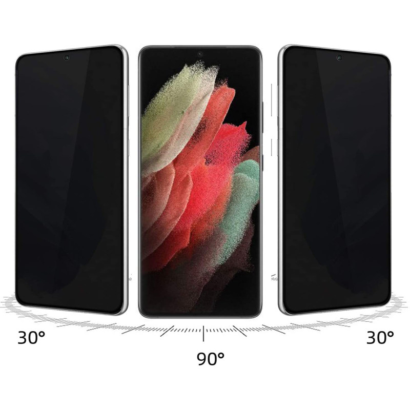 گلس گوشی سامسونگ Galaxy S21 Ultra بوف حریم شخصی مدل Sp03 به همراه بیمه شکستگی - Buff Sp03 Galaxy S21 Ultra Privacy Screen Protector