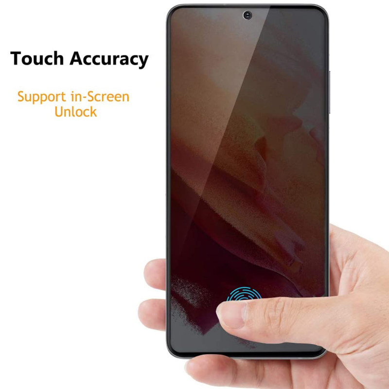 گلس گوشی سامسونگ Galaxy S21 Ultra بوف حریم شخصی مدل Sp03 به همراه بیمه شکستگی - Buff Sp03 Galaxy S21 Ultra Privacy Screen Protector