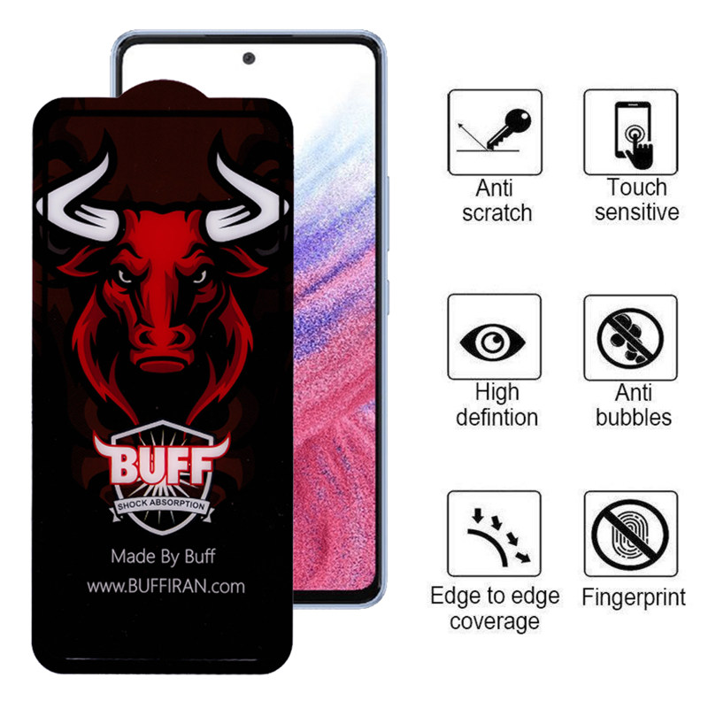 محافظ صفحه نمایش سرامیکی گوشی سامسونگ گلکسی A53 بوف مدل Ceramic Pro-G - Buff Ceramic Pro-G Galaxy A53 Screen Protector