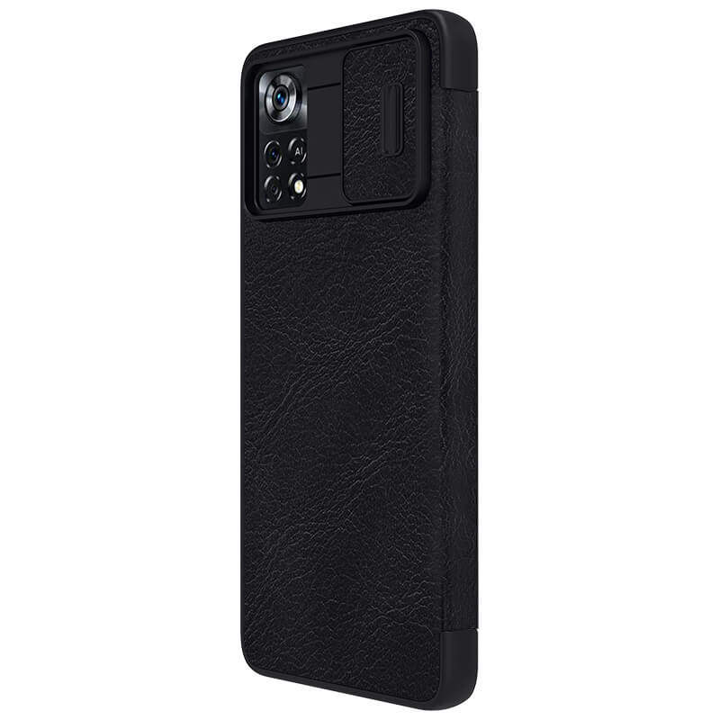 کیف کلاسوری گوشی شیائومی Poco X4 Pro 5G نیلکین مدل Qin Pro Leather  - Nillkin Qin Pro Leather cover for Poco X4 Pro 5G