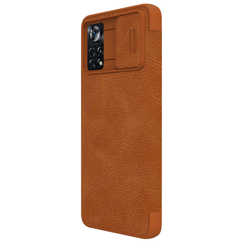 کیف کلاسوری گوشی شیائومی Poco X4 Pro 5G نیلکین مدل Qin Pro Leather  - Nillkin Qin Pro Leather cover for Poco X4 Pro 5G