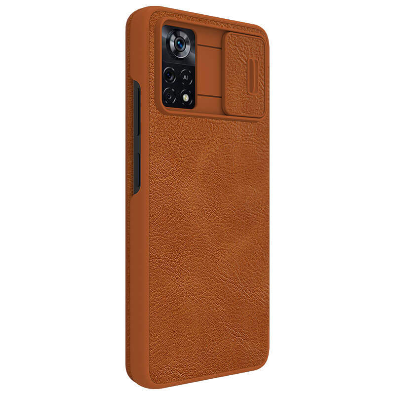 کیف کلاسوری گوشی شیائومی Poco X4 Pro 5G نیلکین مدل Qin Pro Leather  - Nillkin Qin Pro Leather cover for Poco X4 Pro 5G