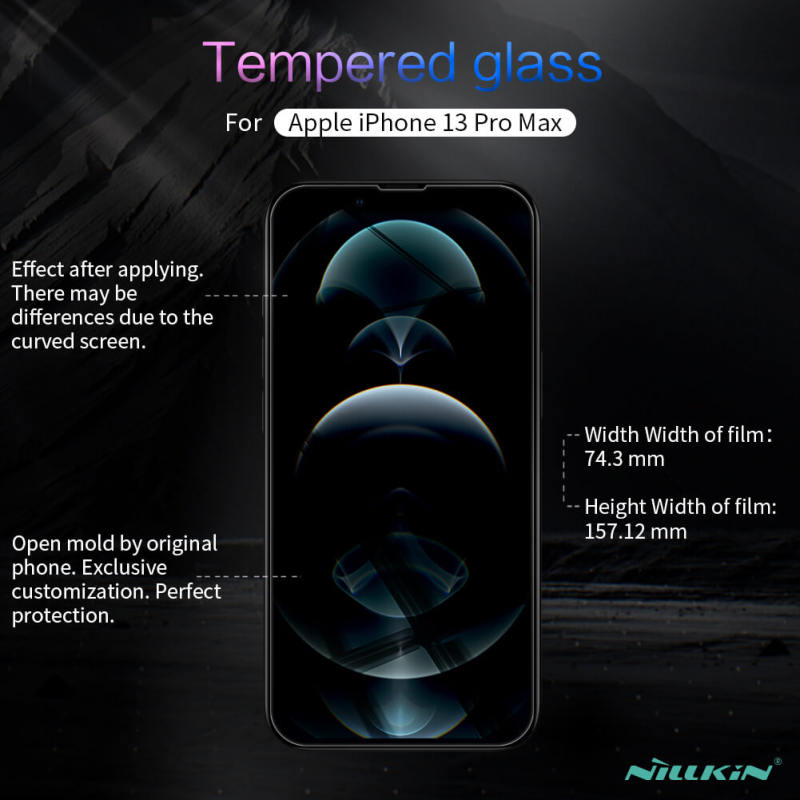 گلس گوشی اپل iPhone 14 Plus/ 13 Pro Max نیلکین مدل H Plus Pro - Nillkin H Plus Pro iPhone 14 Plus/iPhone 13 Pro Max Screen Protector
