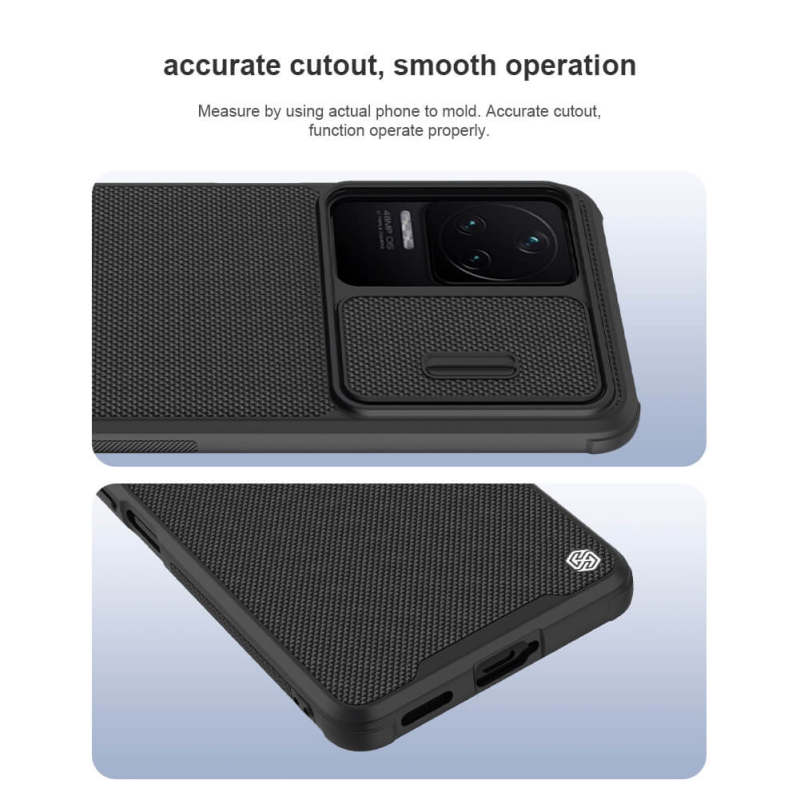 کاور گوشی شیائومی Redmi K40S/Poco F4 5G نیلکین مدل Textured Pro  - Nillkin Textured Pro cover for Redmi K40S / Poco F4 5G