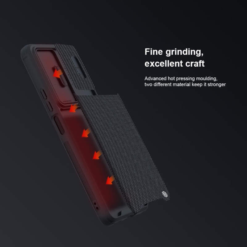 کاور گوشی شیائومی Redmi K40S/Poco F4 5G نیلکین مدل Textured Pro  - Nillkin Textured Pro cover for Redmi K40S / Poco F4 5G