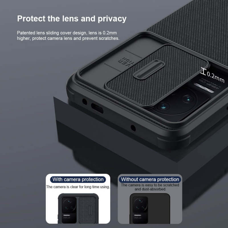 کاور گوشی شیائومی Redmi K40S/Poco F4 5G نیلکین مدل Textured Pro  - Nillkin Textured Pro cover for Redmi K40S / Poco F4 5G
