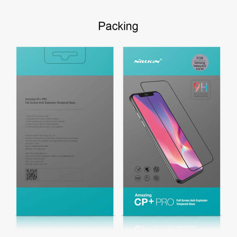 گلس گوشی سامسونگ Galaxy A12 نیلکین مدل CP Plus Pro - Nillkin CP Plus Pro Galaxy A12 Screen Protector