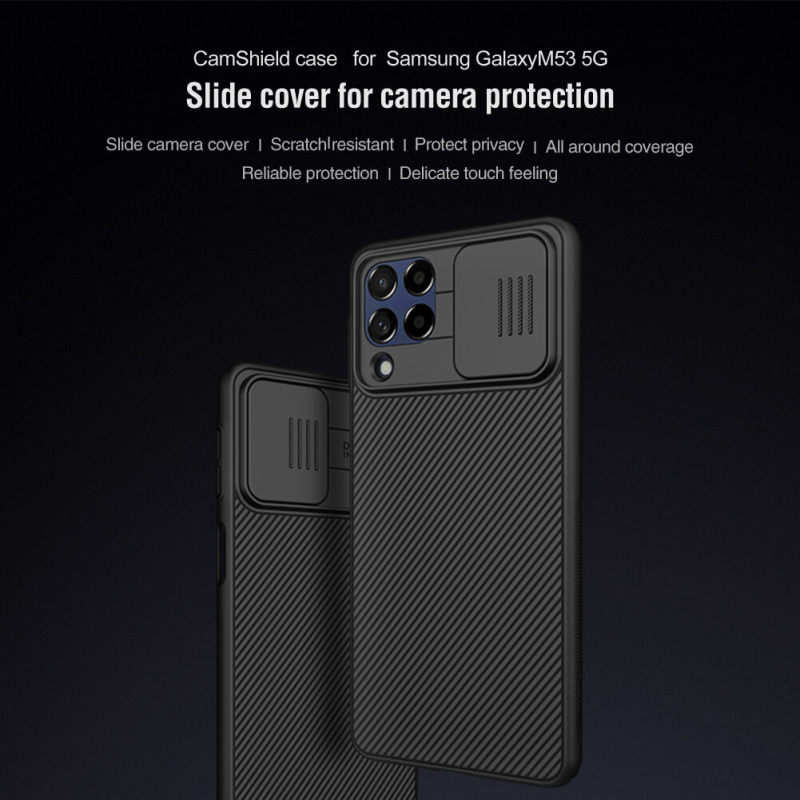 کاور گوشی سامسونگ Galaxy M53 5G نیلکین مدل CamShield  - Nillkin CamShield cover for Galaxy M53 5G