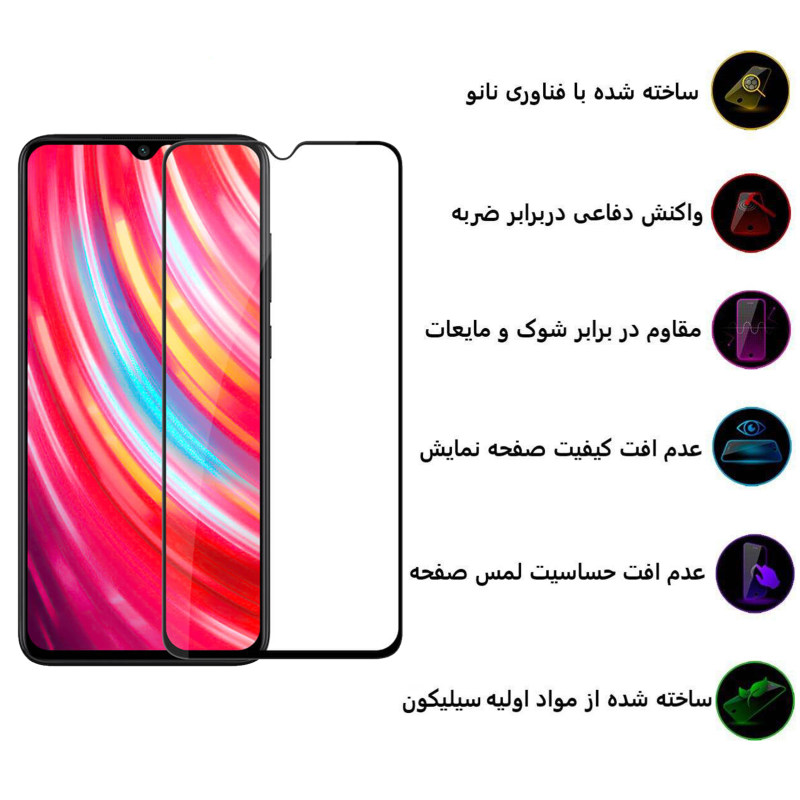 محافظ صفحه نمایش شیائومی Redmi Note 8 Pro بوف سرامیکی مدل CF9 - Buff CF9 Redmi Note 8 Pro Screen Protector
