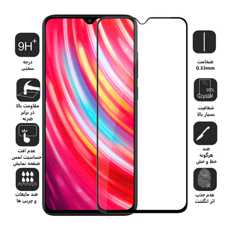 محافظ صفحه نمایش شیائومی Redmi Note 8 Pro بوف سرامیکی مدل CF9 - Buff CF9 Redmi Note 8 Pro Screen Protector