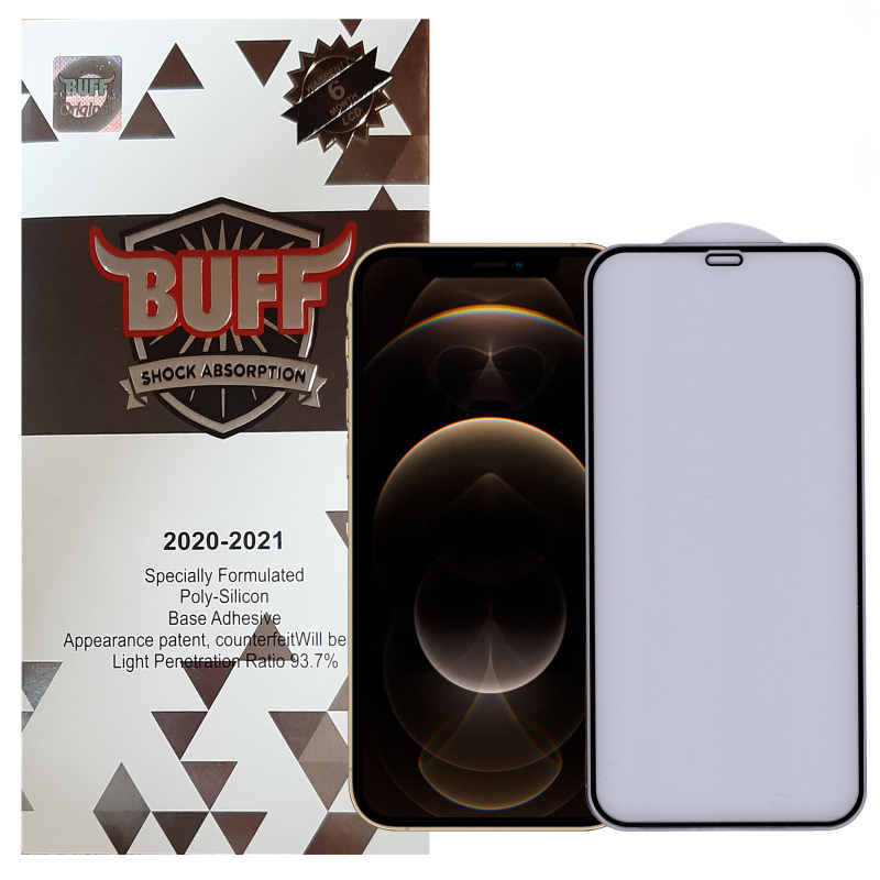 گلس گوشی اپل iPhone 12/12 pro بوف مدل FT03 - Buff FT03 IPhone 12/12 pro Screen Protector