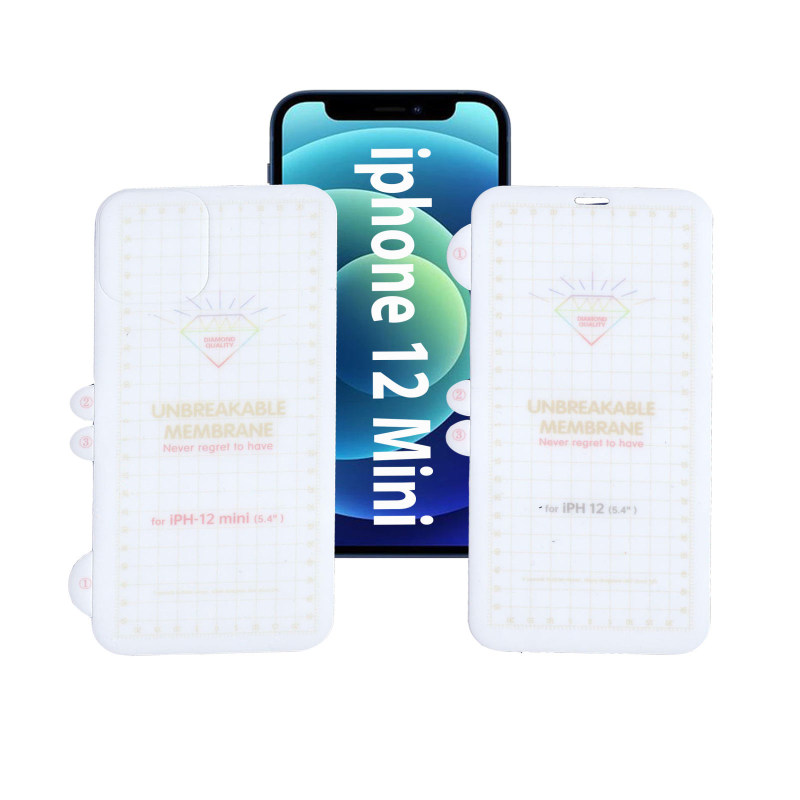 محافظ صفحه نمایش و پشت گوشی اپل iPhone 12 Mini بوف مدل Hg15 - Buff Hg15 iphone 12 Mini Screen Protector