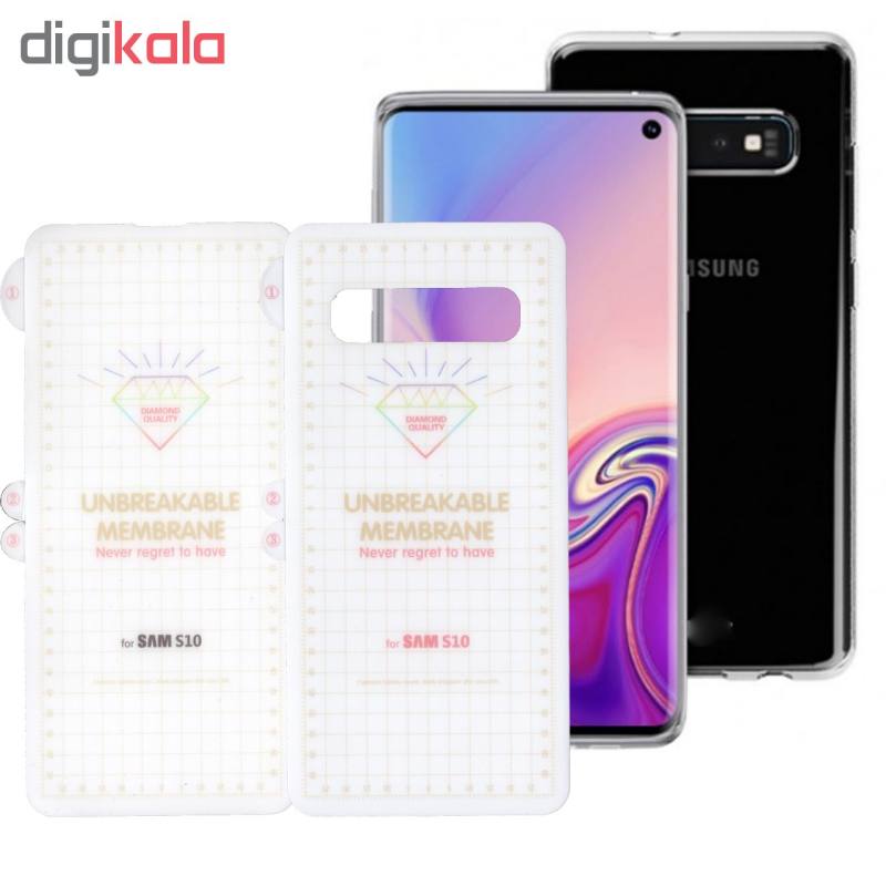محافظ صفحه نمایش و پشت گوشی سامسونگ Galaxy S10 بوف مدل Hg01 - Buff Hg01 Galaxy S10 Screen Protector