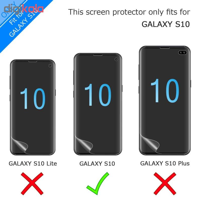 محافظ صفحه نمایش و پشت گوشی سامسونگ Galaxy S10 بوف مدل Hg01 - Buff Hg01 Galaxy S10 Screen Protector