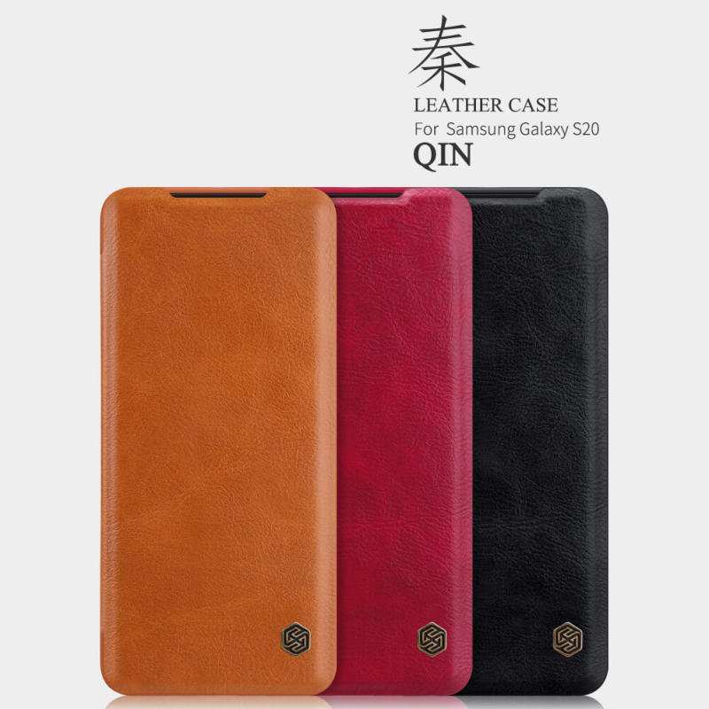 کیف کلاسوری گوشی سامسونگ GALAXY S20 نیلکین مدل QIN-SOD-S2 - Nillkin QIN-SOD-S2 cover for GALAXY S20