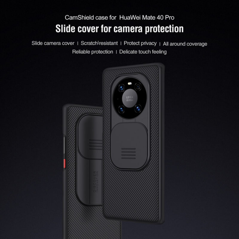 کاور گوشی هوآوی Mate 40 Pro نیلکین مدل CamShield  - Nillkin CamShield cover for Mate 40 Pro