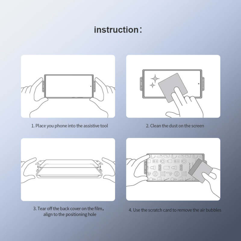 گلس گوشی سامسونگ Galaxy S22 نیلکین مدل Impact Resistant بسته دو عددی - Nillkin Impact Resistant Galaxy S22 Screen Protector 2x