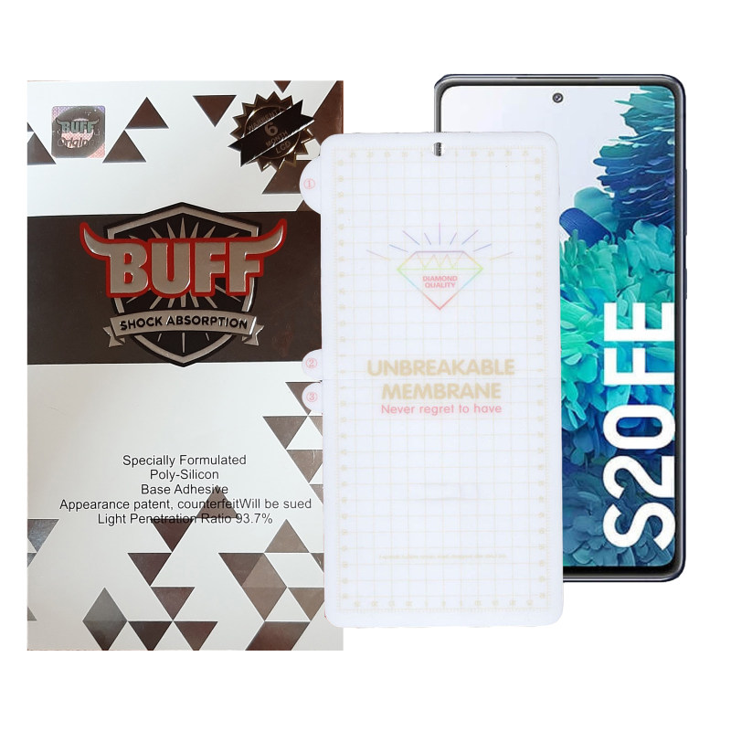 گلس گوشی سامسونگ Galaxy S20 FE بوف مدل Hg01 به همراه بیمه شکستگی - Buff Hg01 Galaxy S20 Fe Screen Protector