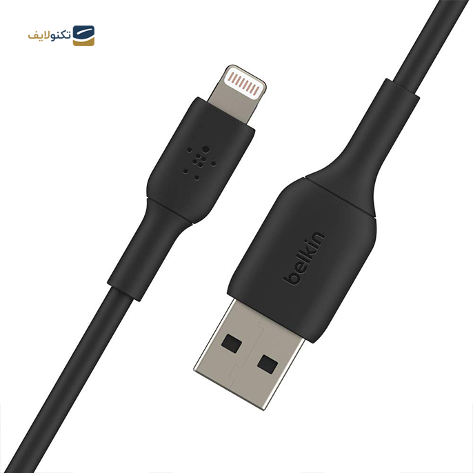 کابل لایتنینگ بلکین مدل BOOST Charge طول 15 سانتی متر - Belkin BOOST↑Charge Lightning To USB-A Cable (15cm)