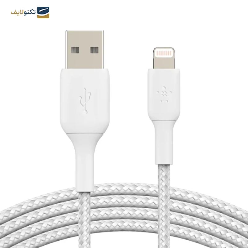 کابل لایتنینگ بلکین مدل BOOST Charge طول 3 متر - Belkin BOOST↑Charge Lightning To USB-A Cable (3M)