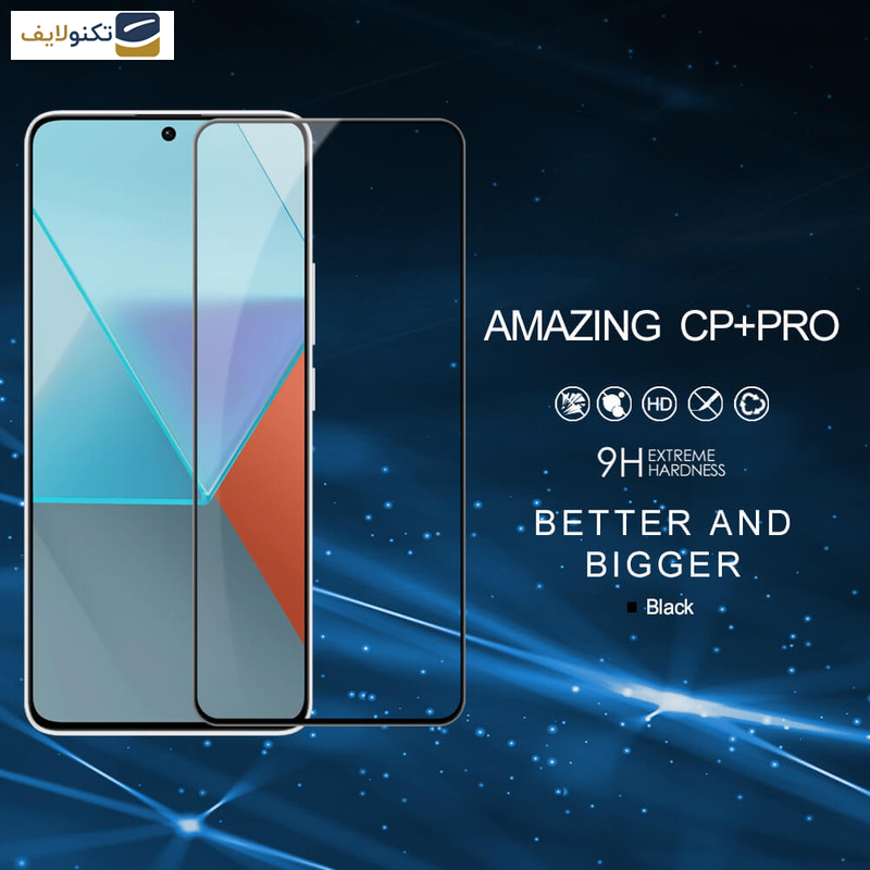 محافظ صفحه نمایش گوشی شیائومی Redmi Note 13 Pro 5G-4G - پوکو X6 5G- X6 Pro 5G نیلکین مدل CP Plus Pro - Nillkin Amazing CP Plus Pro tempered glass screen protector for Xiaomi Redmi Note 13 Pro 5G-4G - Poco X6 5G-X6 Pro 5G
