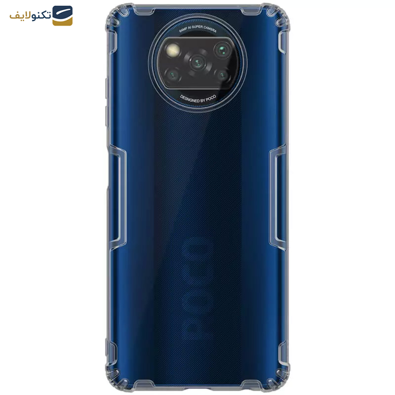 کاور گوشی شیائومی Poco X3- X3 Pro- X3 NFC نیلکین مدل Nature TPU  - Nillkin Nature TPU case for Xiaomi Poco X3-Poco X3 Pro-Poco X3 NFC