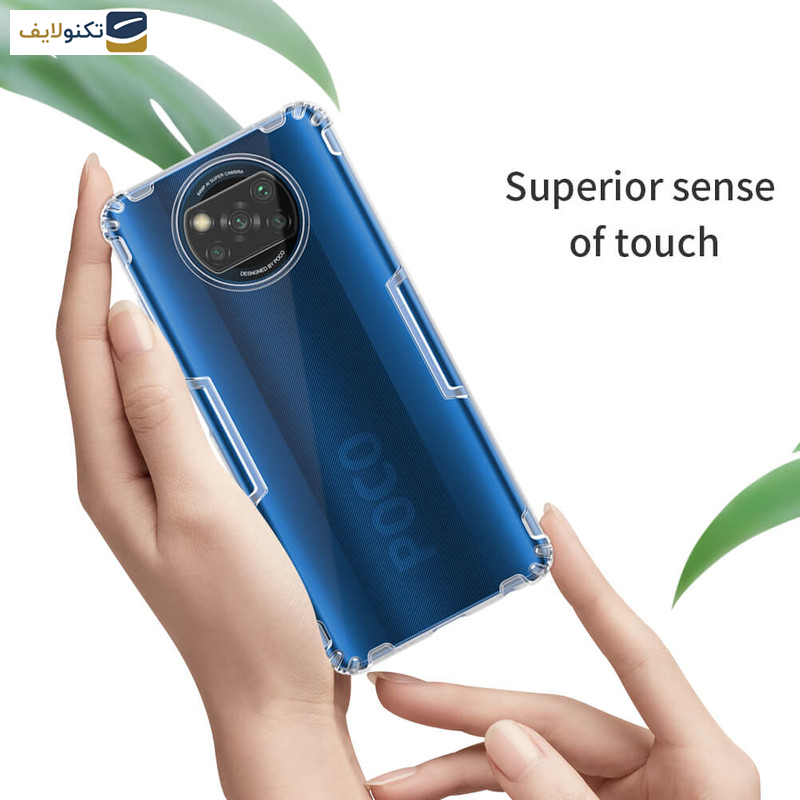 کاور گوشی شیائومی Poco X3- X3 Pro- X3 NFC نیلکین مدل Nature TPU  - Nillkin Nature TPU case for Xiaomi Poco X3-Poco X3 Pro-Poco X3 NFC