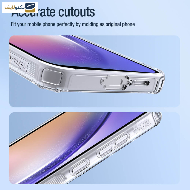 کاورگوشی سامسونگ Galaxy A55 نیلکین مدل Nature TPU Pro Magnetic - Nillkin Nature TPU Pro Magnetic case for Samsung Galaxy A55