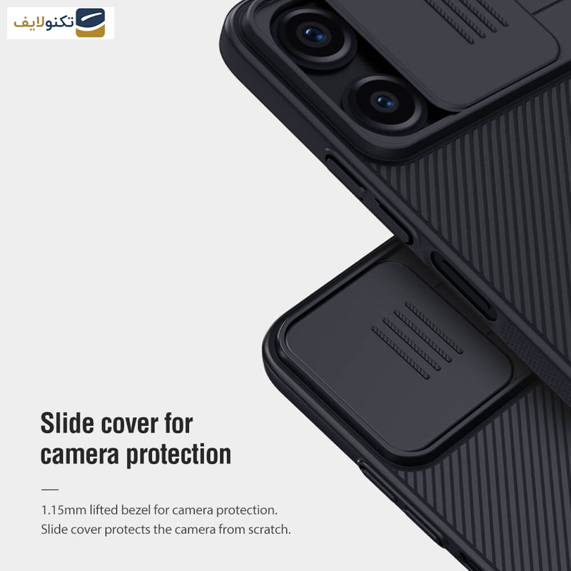 کاور نیلکین مدل CamShield مناسب برای گوشی موبایل شیائومی Poco M6 Pro 5G - Redmi 12 4G-5G - Note 12R 5G - Nillkin CamShield cover case for Xiaomi Redmi 12 4G-5G - Redmi Note 12R 5G- Xiaomi Poco M6 Pro 5G