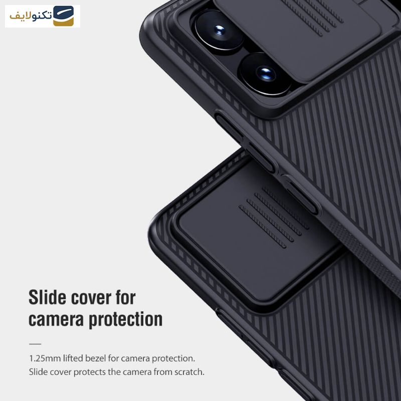 کاور گوشی شیائومی Poco X6 Pro 5G- Redmi K70E نیلکین مدل CamShield - Nillkin CamShield cover case for Xiaomi Poco X6 Pro 5G- Redmi K70E