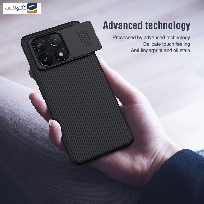 کاور گوشی شیائومی Poco X6 Pro 5G- Redmi K70E نیلکین مدل CamShield - Nillkin CamShield cover case for Xiaomi Poco X6 Pro 5G- Redmi K70E