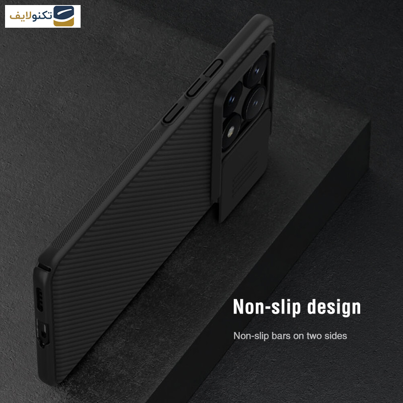کاور گوشی شیائومی Poco X6 Pro 5G- Redmi K70E نیلکین مدل CamShield - Nillkin CamShield cover case for Xiaomi Poco X6 Pro 5G- Redmi K70E