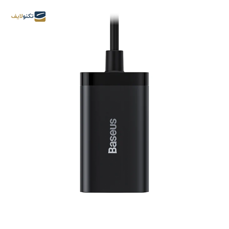 شارژر رومیزی باسئوس مدل GaN3 Pro 4 CCGP040101 توان 65 وات - Baseus GaN3 Pro 4 CCGP040101 Power Strip 65W