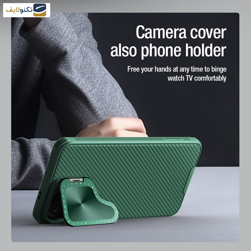 کاور گوشی سامسونگ Galaxy S24 نیلکین مدل CamShield Prop  - Nillkin Camshield Prop Camera protective cover case for Samsung Galaxy S24