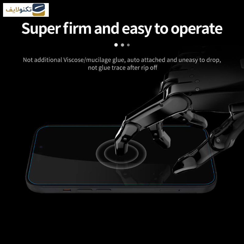 محافظ صفحه نمایش گوشی اپل iPhone 15 نیلکین مدل H Plus Pro - Nillkin Amazing H Plus Pro tempered glass screen protector for Apple iPhone 15