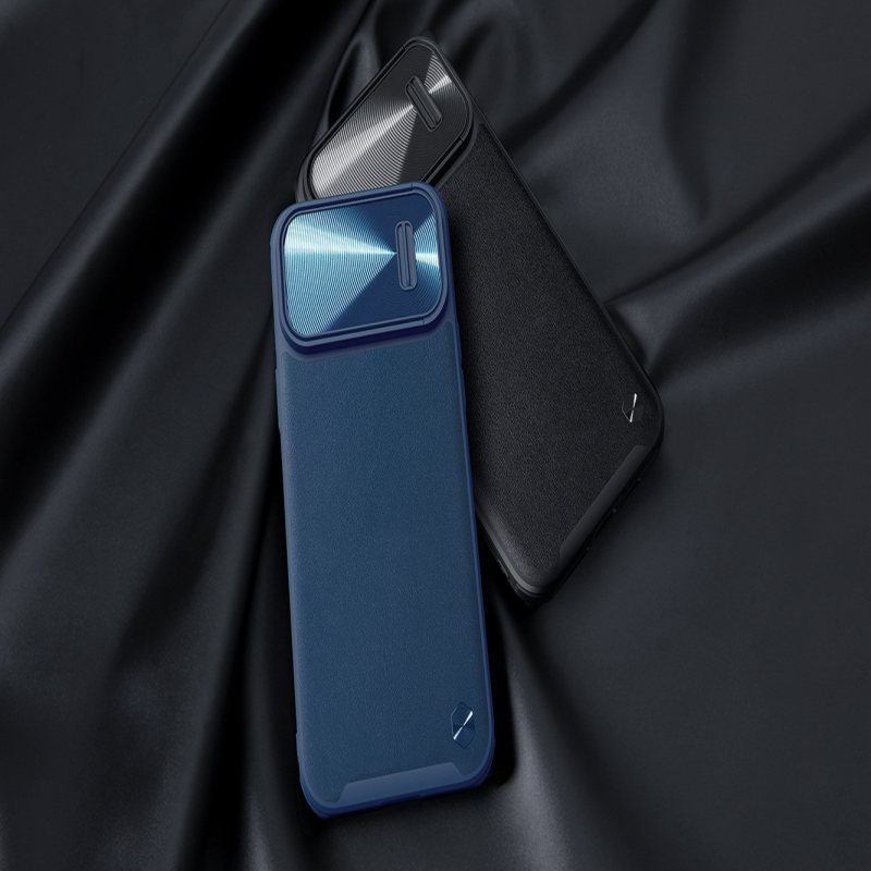 کاور گوشی اپل iPhone 13 / 14 نیلکین مدل CamShield Leather S Case   - Nillkin CamShield Leather S Case cover for iPhone 13 / 14