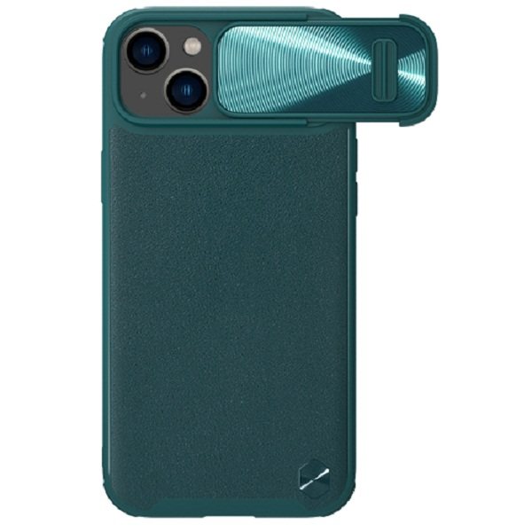 کاور گوشی اپل iPhone 13 / 14 نیلکین مدل CamShield Leather S Case   - Nillkin CamShield Leather S Case cover for iPhone 13 / 14