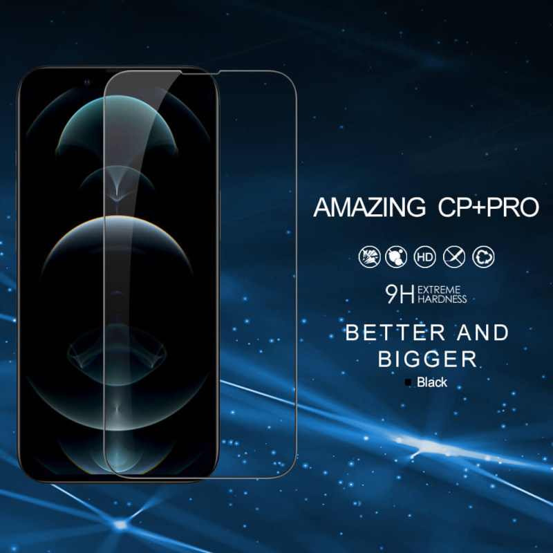 گلس گوشی اپل iPhone 14 / 13 / 13 Pro نیلکین 9H مدل CP Plus Pro - Nillkin 9H iPhone 14 / 13 / 13 Pro CP Plus Pro Screen Protector