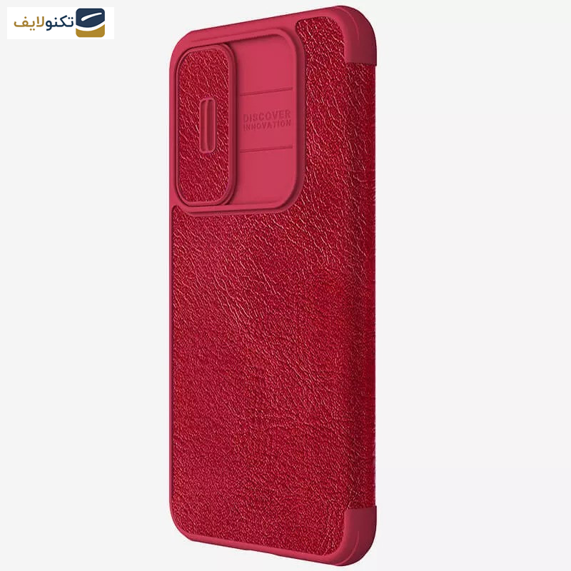 کاور کلاسوری گوشی سامسونگ Galaxy A55 5G نیلکین مدل Qin Pro Leather Case - Nillkin Qin Pro Series Leather case for Samsung Galaxy A55 5G