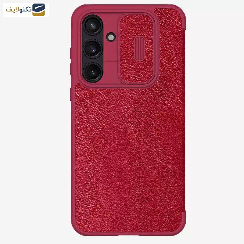 کاور کلاسوری گوشی سامسونگ Galaxy A55 5G نیلکین مدل Qin Pro Leather Case - Nillkin Qin Pro Series Leather case for Samsung Galaxy A55 5G