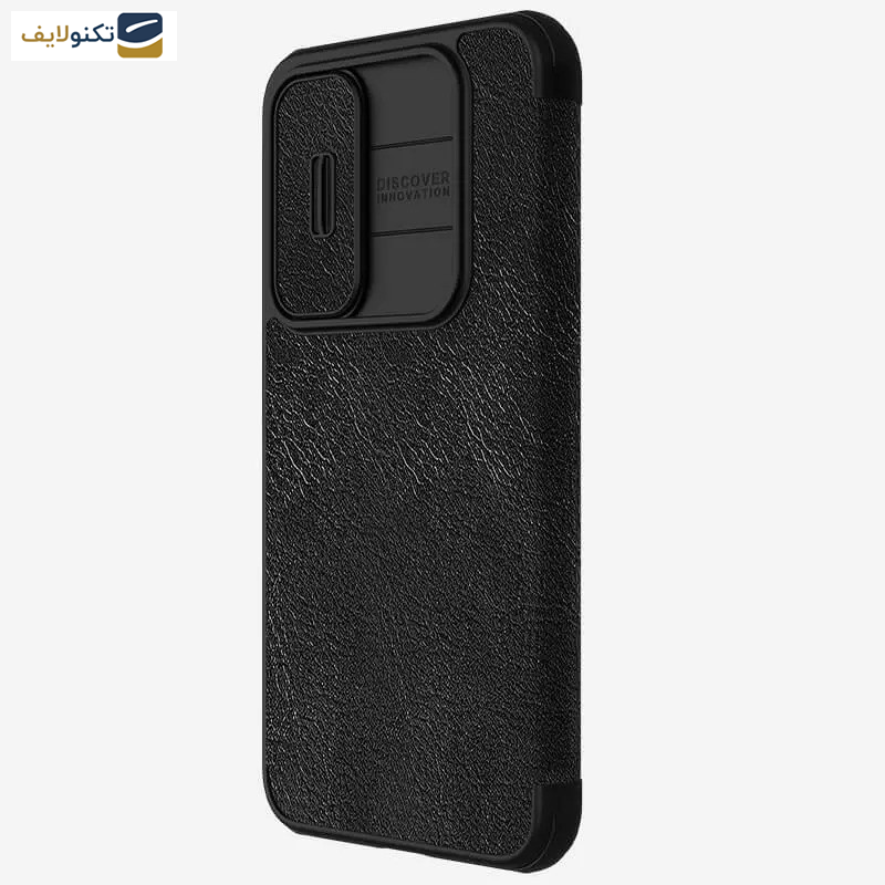 کاور کلاسوری گوشی سامسونگ Galaxy A55 5G نیلکین مدل Qin Pro Leather Case - Nillkin Qin Pro Series Leather case for Samsung Galaxy A55 5G