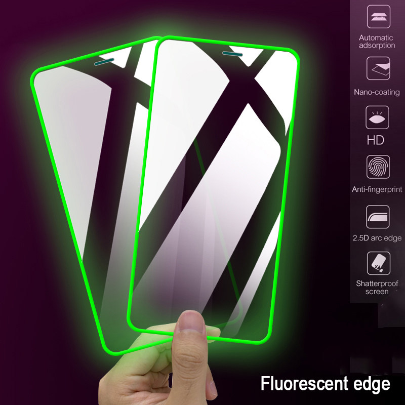 گلس گوشی اپل iPhone 11 Pro / iPhone X / iPhone XS بوف مدل Neon - buff Iphone 11 Pro / Iphone X / Iphone XS Neon Screen Protector