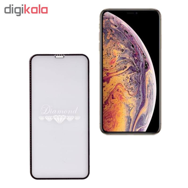 گلس گوشی اپل iPhone 11 Pro Max بوف 5D مدل Diamond - buff IPhone 11 pro max Diamond 5D Screen Protector