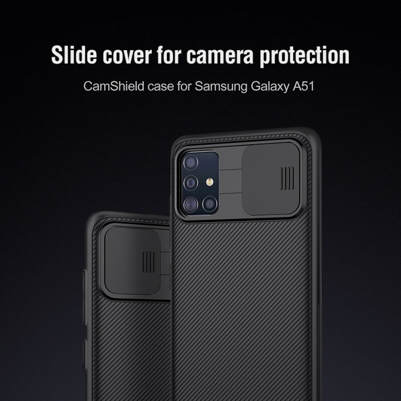 کاور گوشی سامسونگ Galaxy A51 نیلکین مدل CamShield   - Nillkin CamShield cover for Galaxy A51