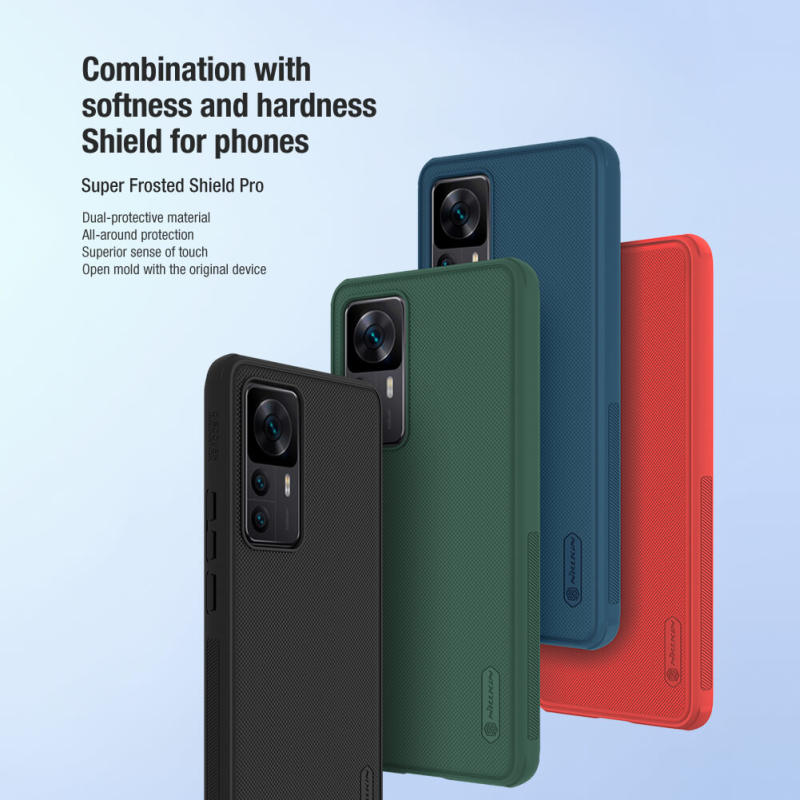 کاور گوشی شیائومی 12T / K50 ultra نیلکین مدل Super frosted shield pro  - Nillkin Super frosted shield pro Cover For Xiaomi 12T / Redmi K50 ultra